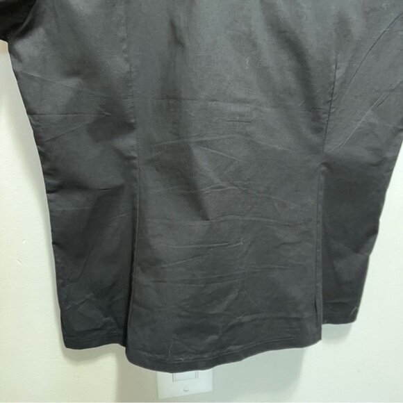 D G Dolce  Gabbana Black Button Down Short Sleeve Shirt Size XL - Picture 7 of 10